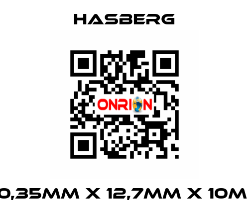 0,35MM X 12,7MM X 10M  Hasberg