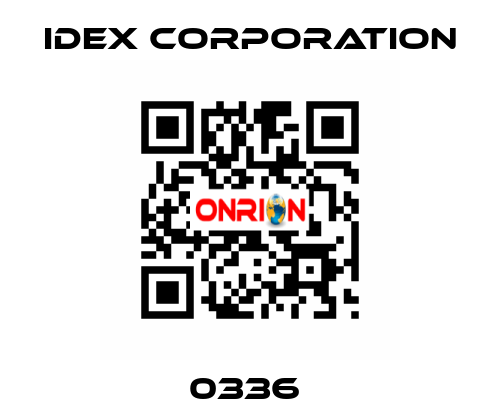 0336  IDEX Corporation