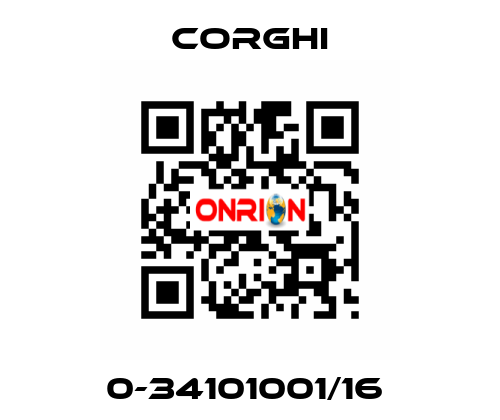 0-34101001/16  Corghi