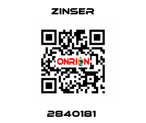 2840181  Zinser