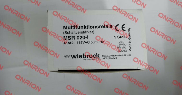 MSR 020-I 115 VAC   / 1000441 Wiebrock