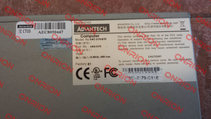 UNO-2170-BTO, 2170-C11E  Advantech