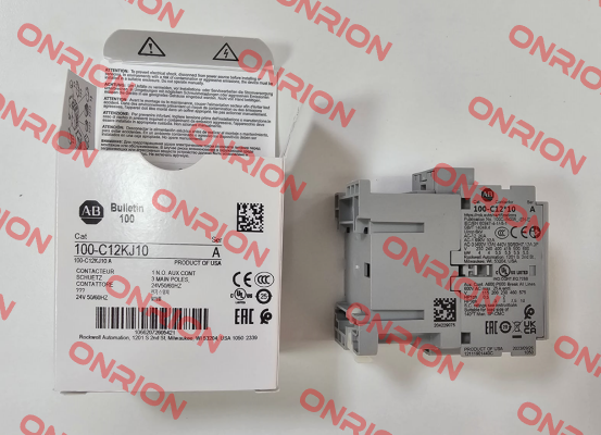 100-C12KJ10  (24v coil) Allen Bradley (Rockwell)