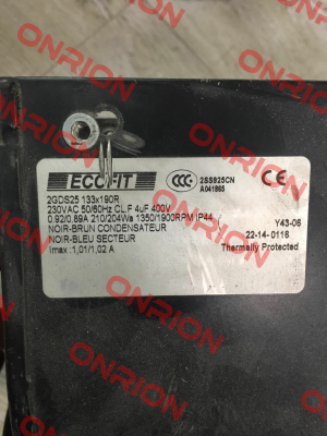 2GDS25 133/190LR Y43-06 Ecofit