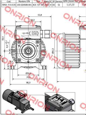 P/N: 150-020508-001 Munters