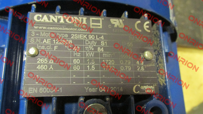 2SIEK 90L-4  Cantoni