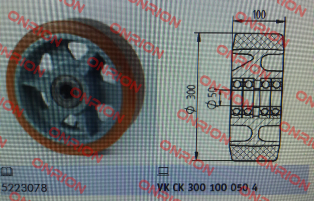 VK.CK 300/100/ 050/4  Vulkoprin