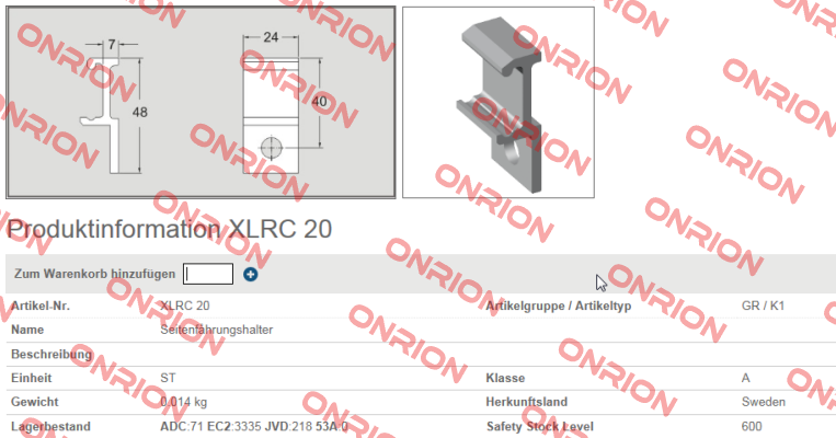 XLRC 20  FlexLink