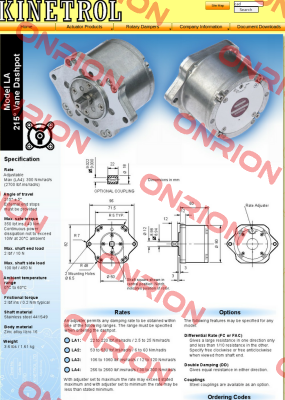 LA3-DD  Kinetrol