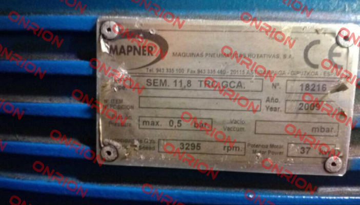 TYPE-SEM.11,8TRC.GCA MAPNER