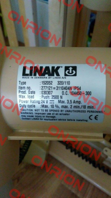 Type: 152052 320/110 oem Linak