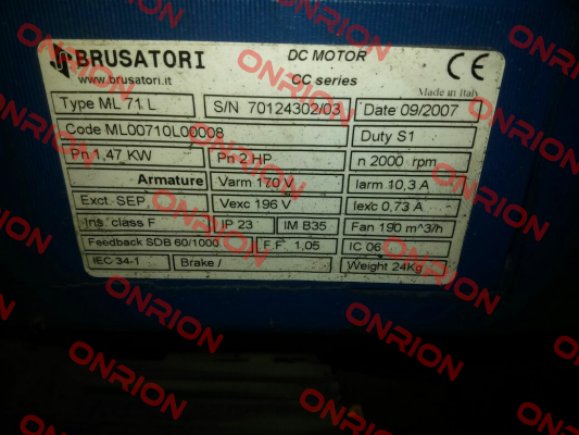 ML00710L00008  Brusatori