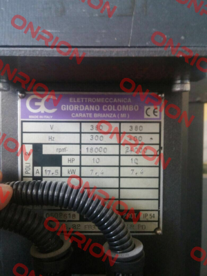 RV116/2240FB3ISO30CRPD GIORDANO COLOMBO