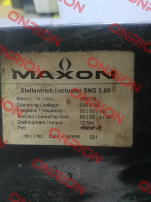 0303-B2656-021 Maxon