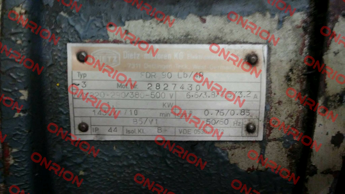 2827430 (FDR 90 Lb/4P) OBSOLETE  Dietz-Motoren