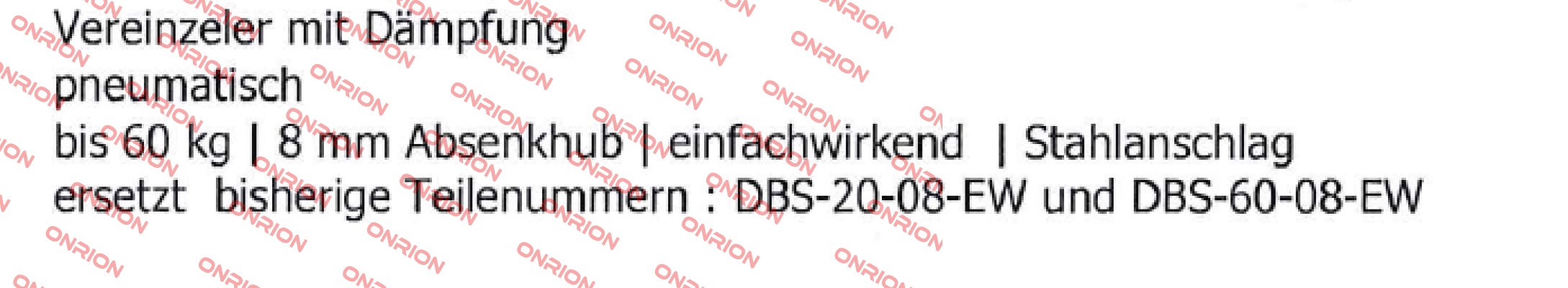 DBS - 20/60-08 - EW   Woerner