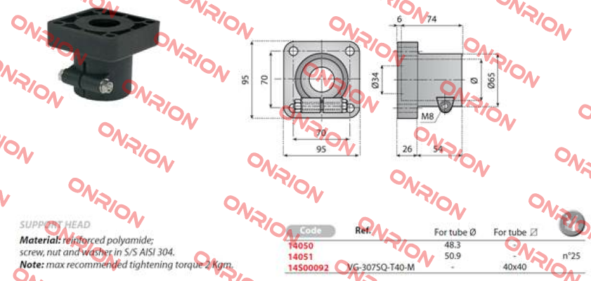 14050 (VG-3070-R150) System Plast