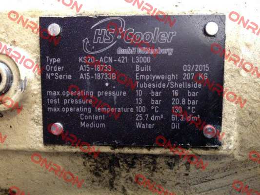 KL-1520  HS Cooler