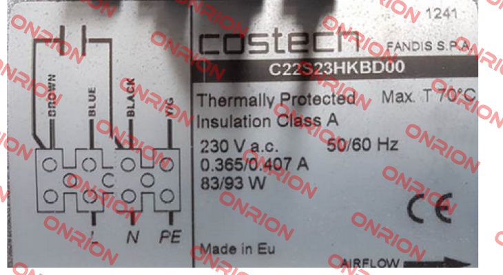 C22-S23-HKB-D00  Costech