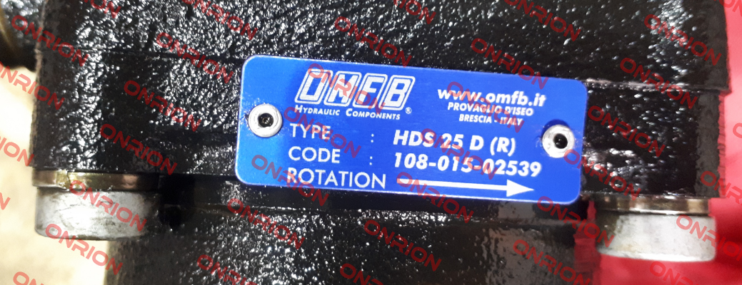 108-015-02539 obsolete/replacement 601-001-10253  OMFB Hydraulic