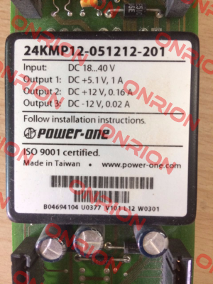 24KMP12-051212-201  Bel Power Solutions