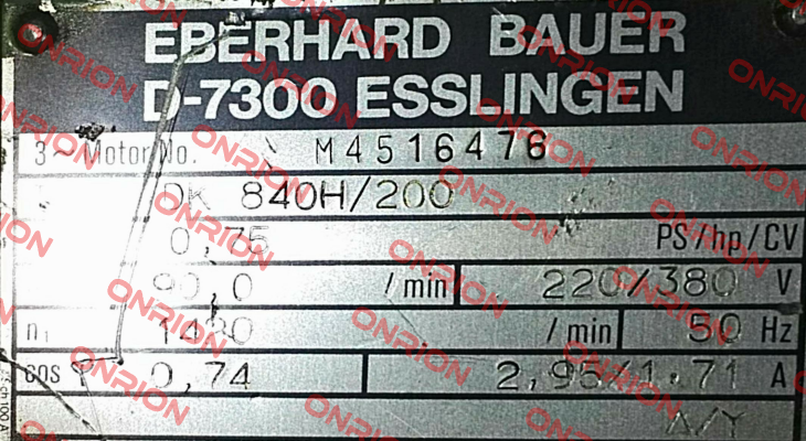 DK840H/200 Bauer