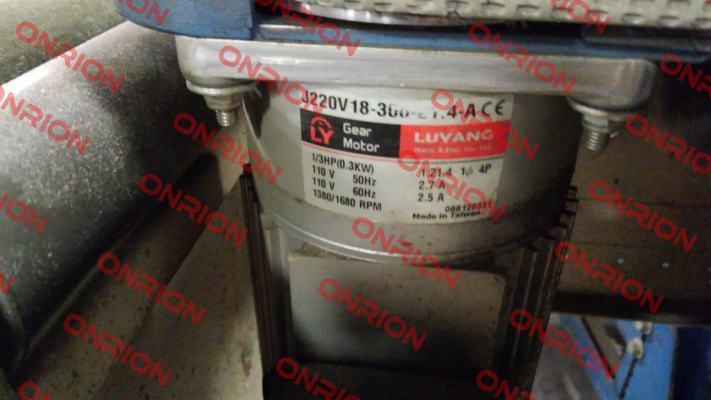 J220V18-300-21.4-A(P1)-G3  Luyang Gear Motor