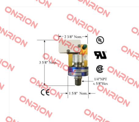 P88G-4-C15TB  Whitman Controls