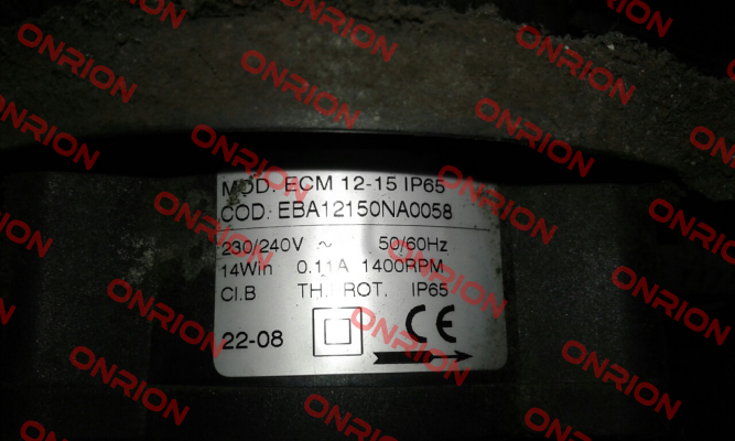 ECM12-15 COD.EBA12150NA0058 Elco