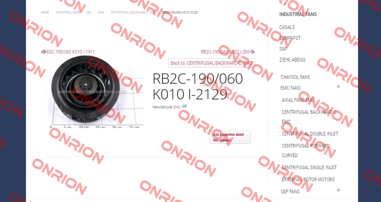 RB2C-190/060 K010 I-2129  Emc