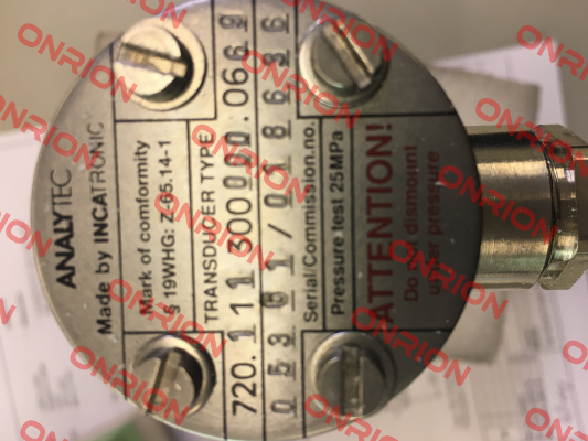 720.111300000.0669-S1QON1/2" Analytec