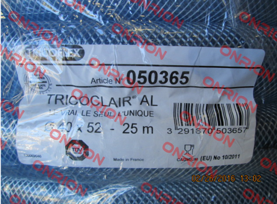 TRICOCLAIR-AL (1 Pack=25m) Tricoflex