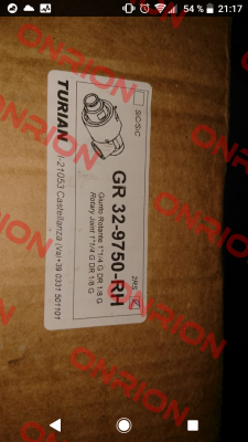 Mechanical seal for GR 32-9750-RH  Turian