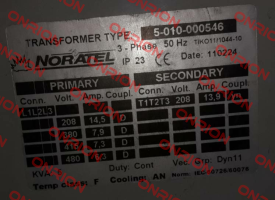 5-010-000546 - OEM   Noratel