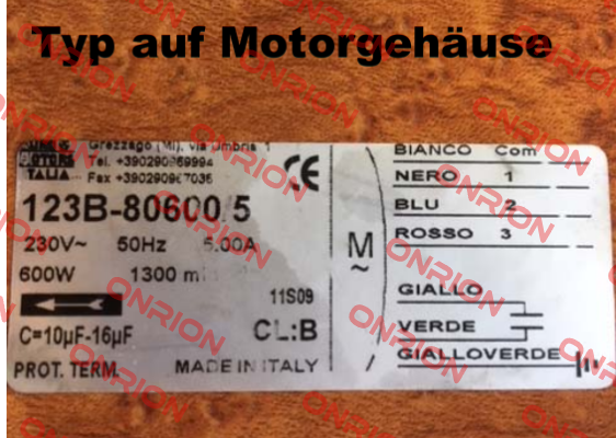 123B-80600/5 Euro Motors Italia