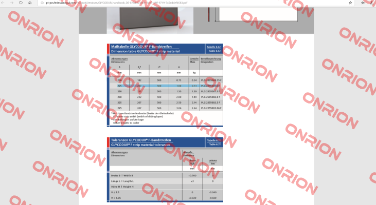 PLG2505001.0F  Glycodur