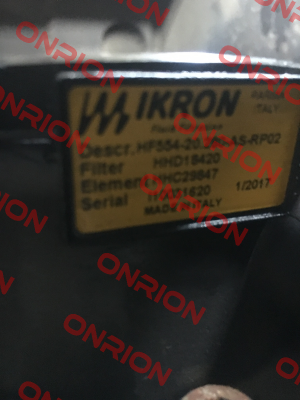 HHC29847 - HEK02-20.280-AS-RP025-VM-B17-B Ikron