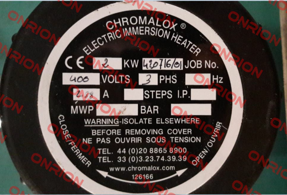 420716/01   Chromalox