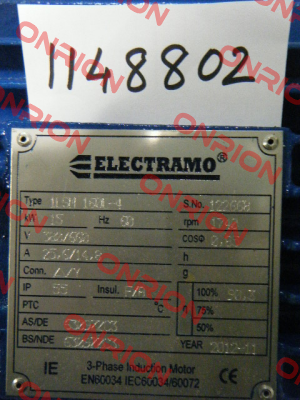 1LSM160L4 obsolete, replaced by 160L-4 Electramo