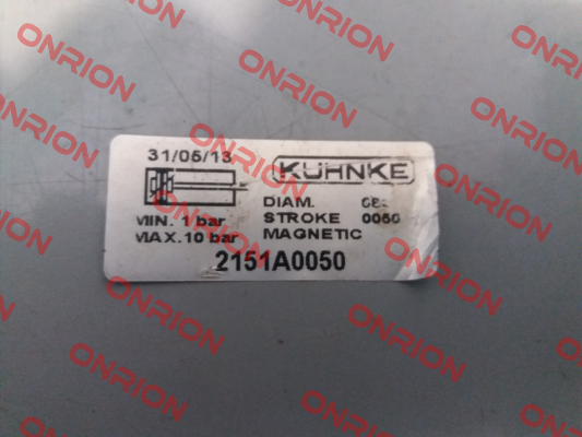 P/N: 120.000658, Type: 21.51A.0050 Kuhnke