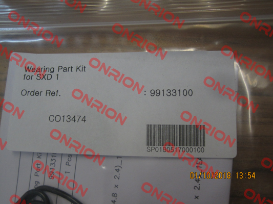 99133100  WEARING PART KIT  Hankison