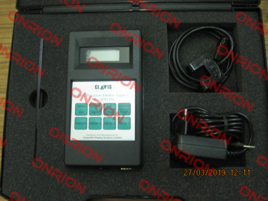 Type 5 acoustic belt meter Clavis