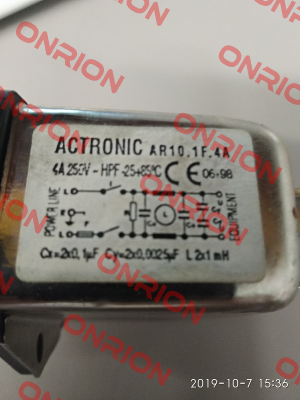 AR10.1F.4A obsolete, alternative AR13.6A Actronic