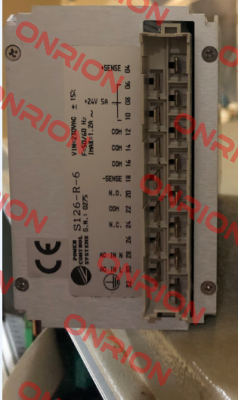 S126-6-R Power Control Systems