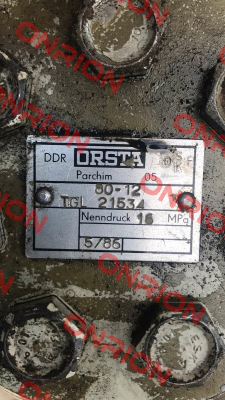 80-12 TGL 21534 Orsta Hydraulik