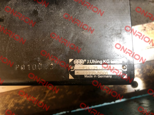 P/N: 527250001, Type: RS4-25-4R12,5 Uhing®