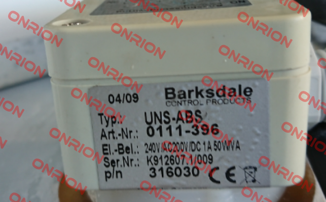 UNS-ABS, 0111-396 OEM Barksdale