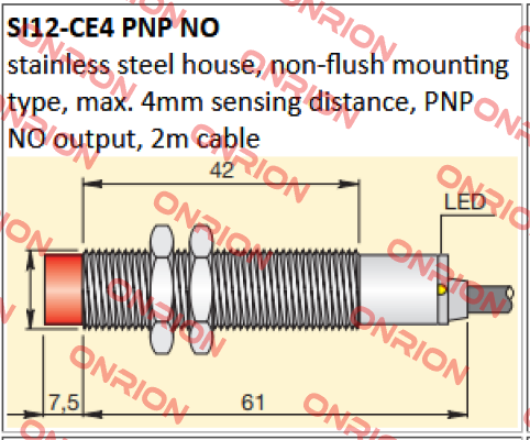 SI12-CE4 PNP NO Aeco