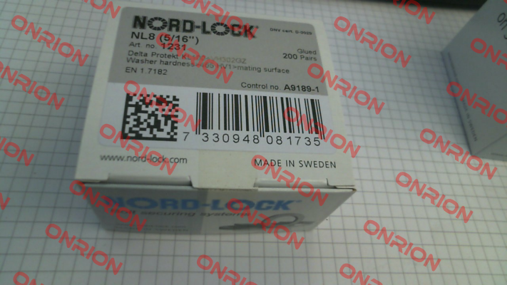 NL8 (5/16") / 1231 Nord Lock