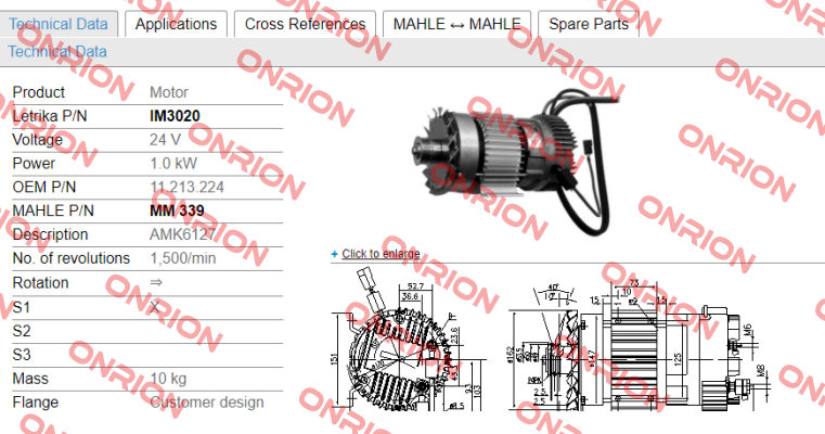 IM3020 MAHLE